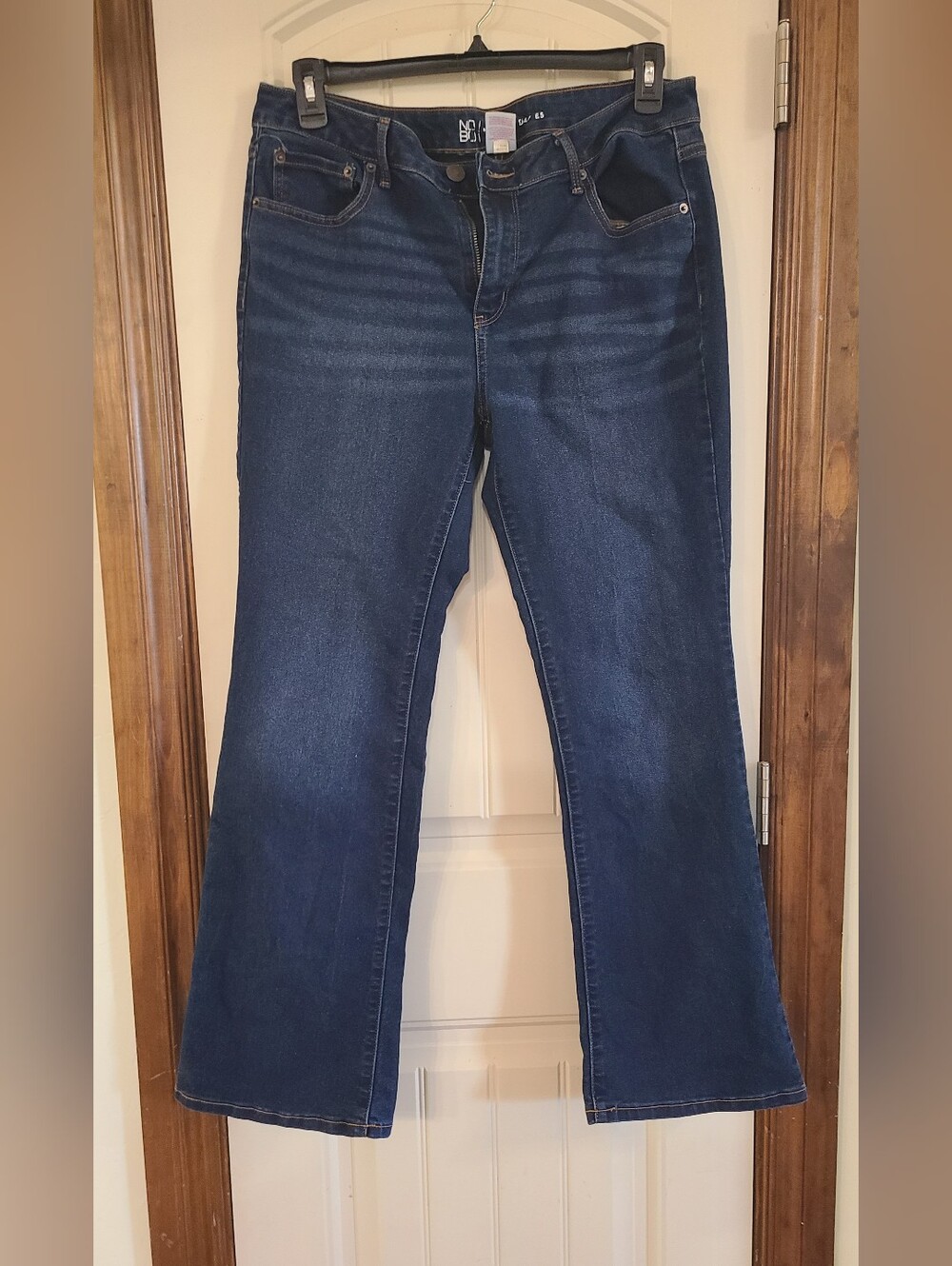 No BO Women's Dark Blue Bootcut Jeans Size 15